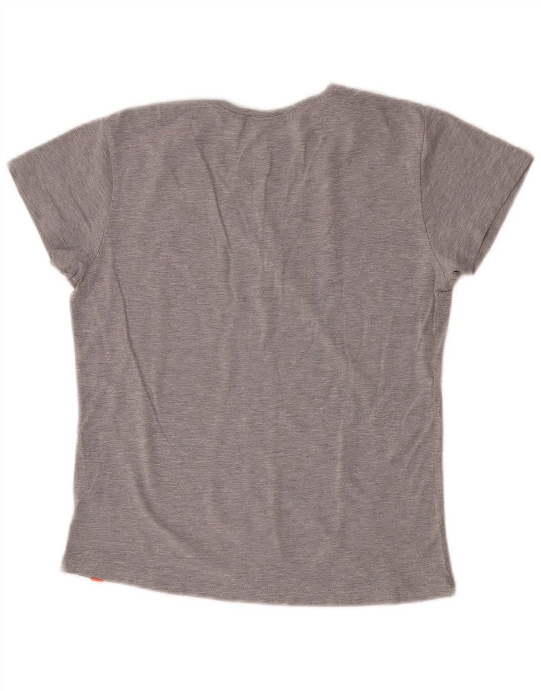 Camiseta Nike Mujer Top UK 10/12 Algodón Gris Medio