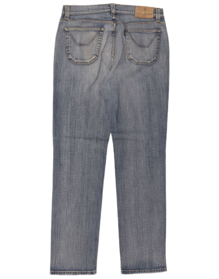 JECKERSON Vaqueros rectos para hombre W36 L35 Azul