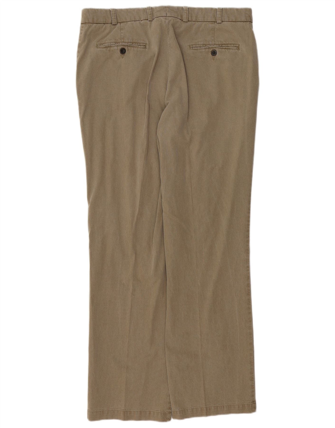 DOUGLAS Pantalón recto de pana para hombre W38 L31 Algodón beige