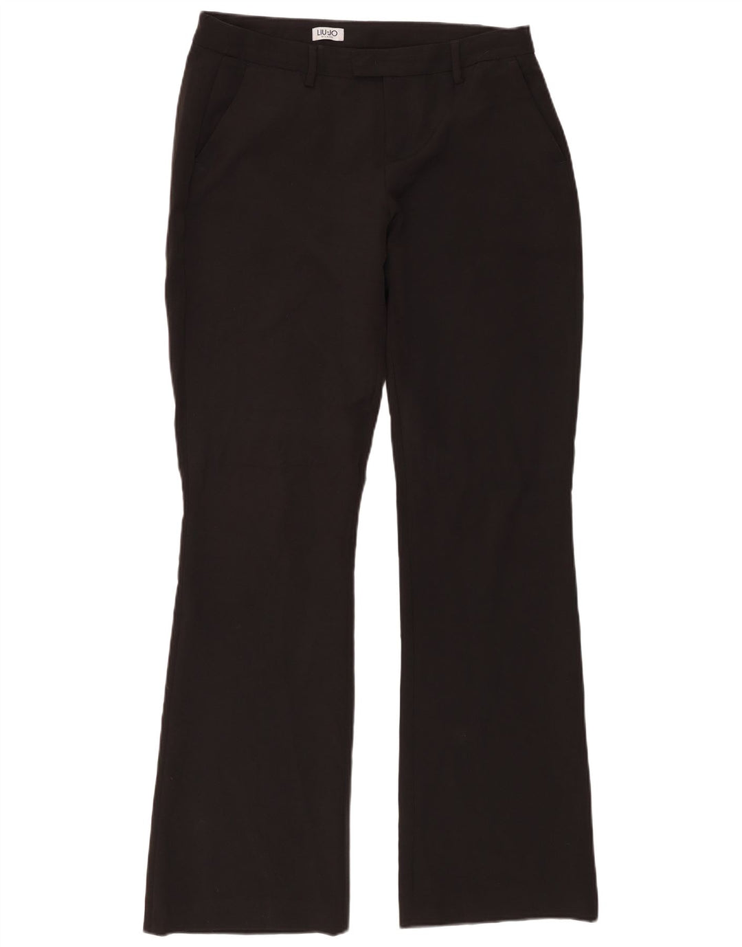 Pantalones informales con corte bota para mujer Liu Jo W32 L33 Negro