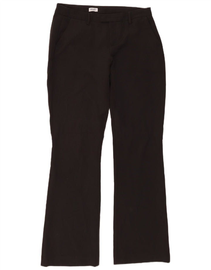 Pantalones informales con corte bota para mujer Liu Jo W32 L33 Negro
