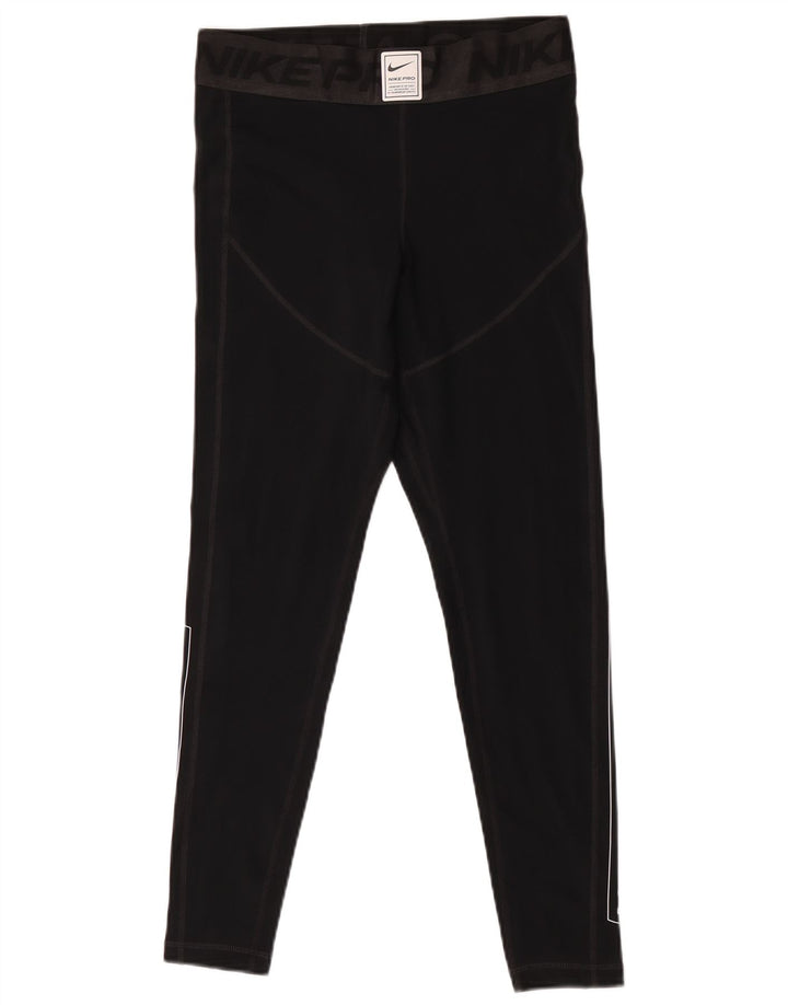 Nike Leggings gráficos para mujer UK 44 Mediano Negro Poliéster