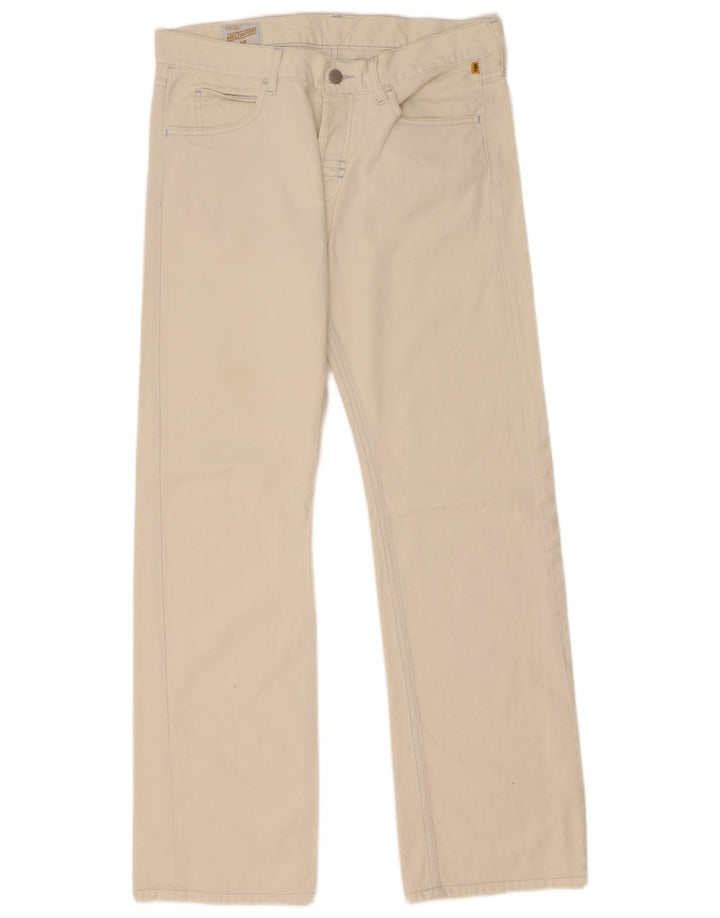 Meltin' Pot Vaqueros rectos para hombre W32 L33 Blanco