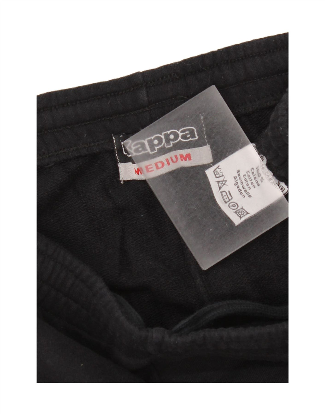 Pantalones De Chándal Kappa Hombre Medium Negro Algodón