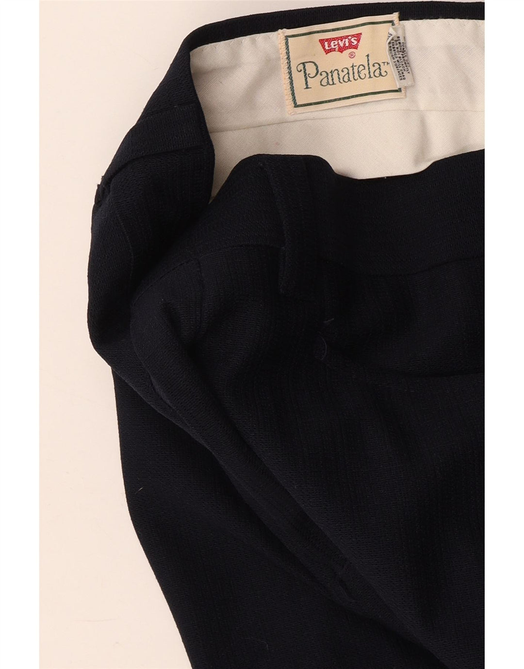 LEVI'S Pantalones Casuales Rectos Mujer W34 L29 Azul Marino