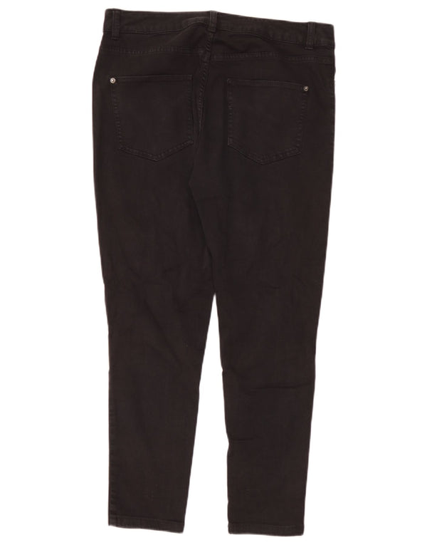 Marks & Spencer Vaqueros súper ajustados para mujer UK 14 Large W32 L26 Algodón negro