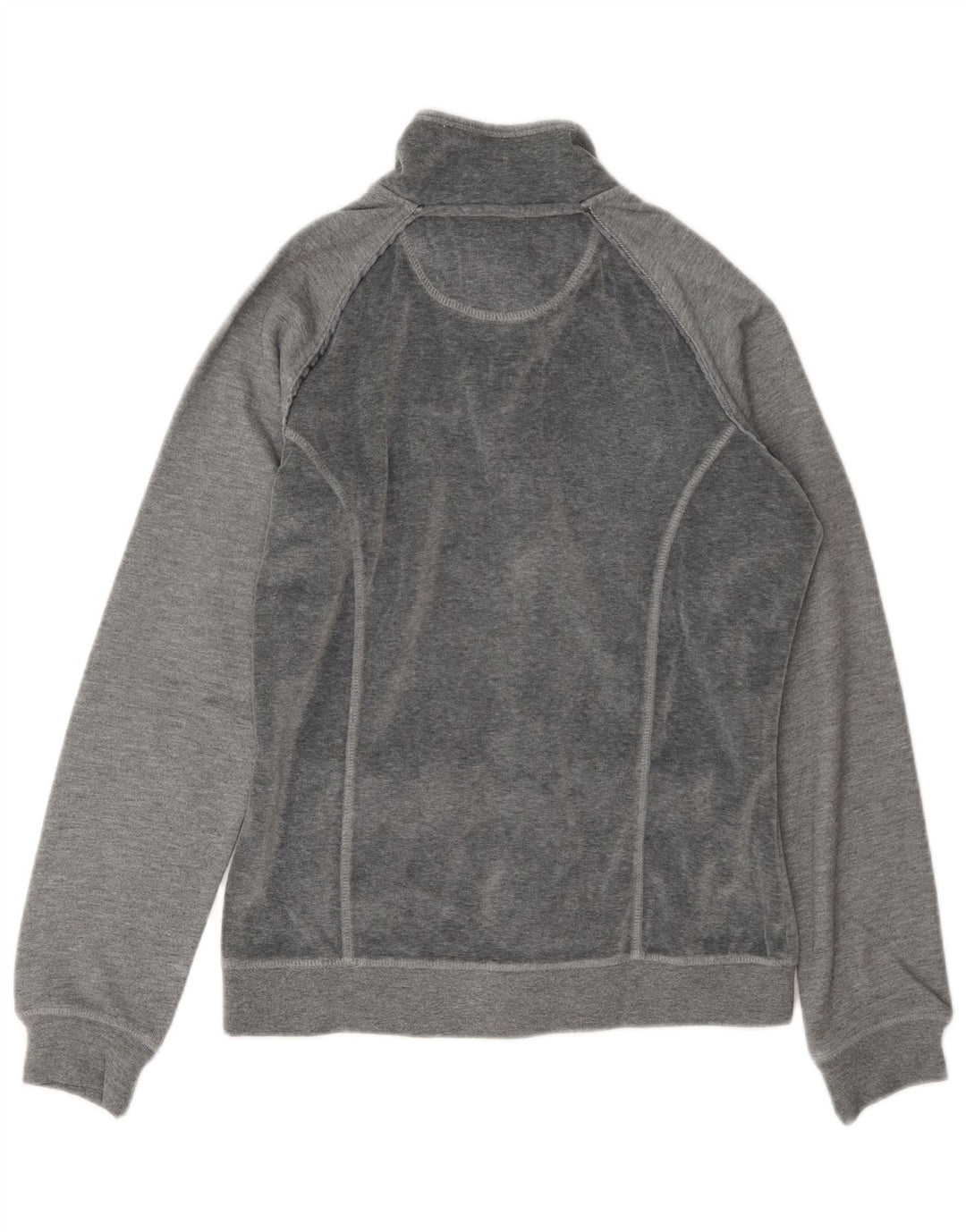 Champion Chaqueta de chándal de terciopelo Heritage Fit para mujer UK 40 Gris medio