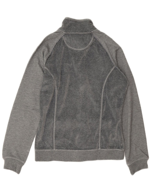 Champion Chaqueta de chándal de terciopelo Heritage Fit para mujer UK 40 Gris medio