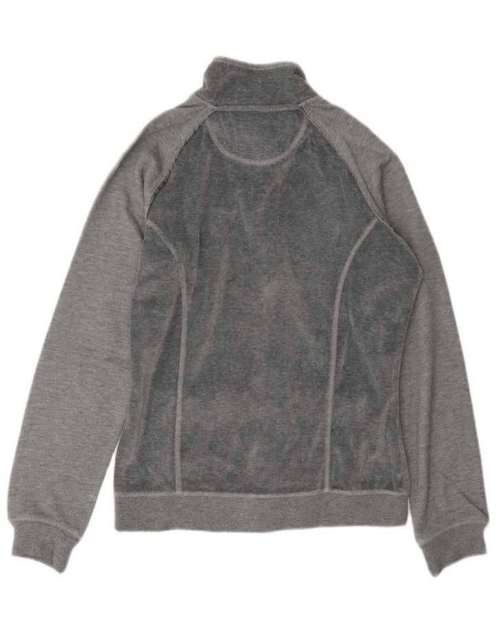 Champion Chaqueta de chándal de terciopelo Heritage Fit para mujer UK 40 Gris medio