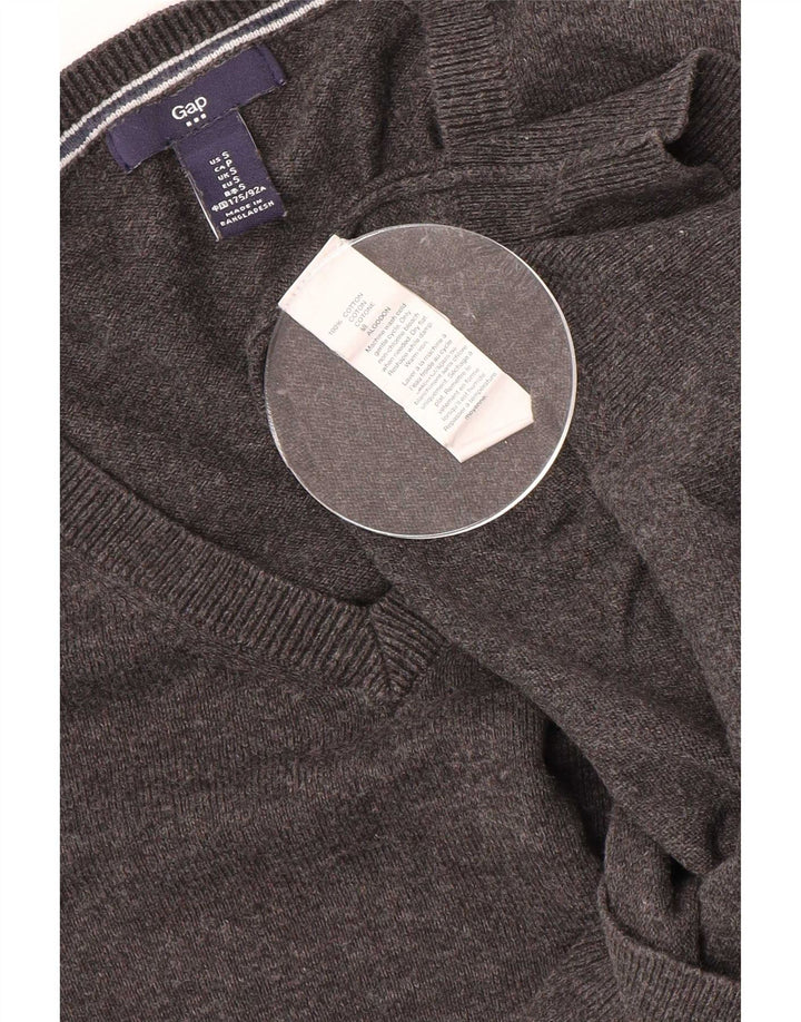Gap Jersey con Cuello en V para Hombre Pequeño Gris