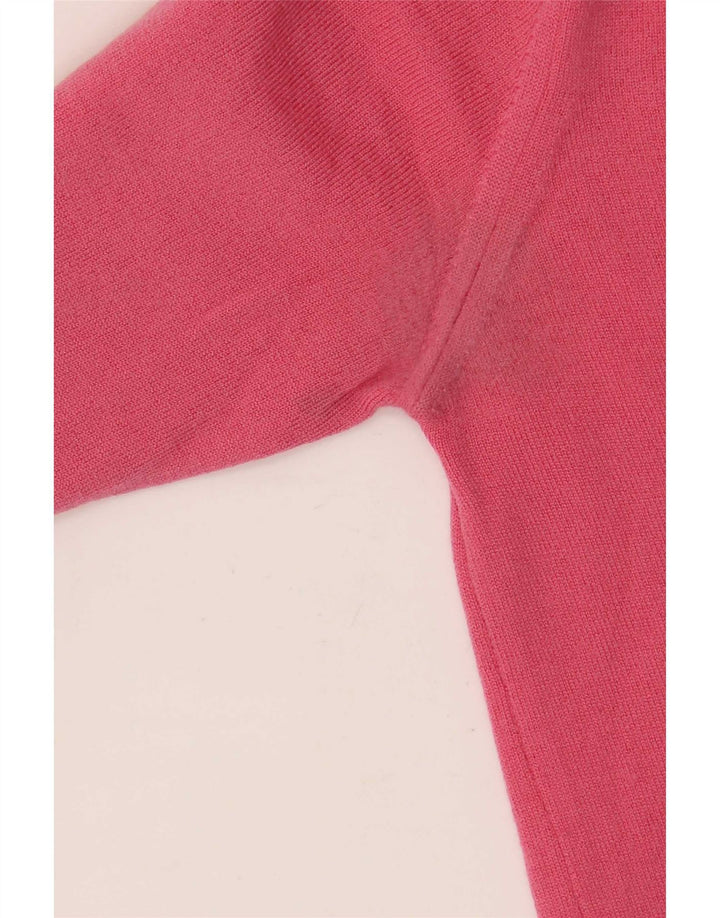 Fred Perry Suéter con Cuello en V para Mujer UK 42 Medium Pink