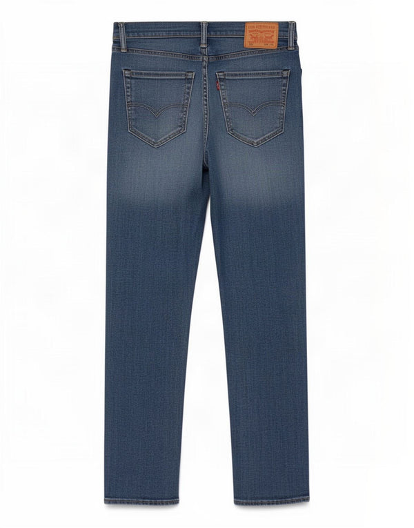 Levi's Hombre 512 Slim Tapered Jeans W34 L30 Algodón Azul