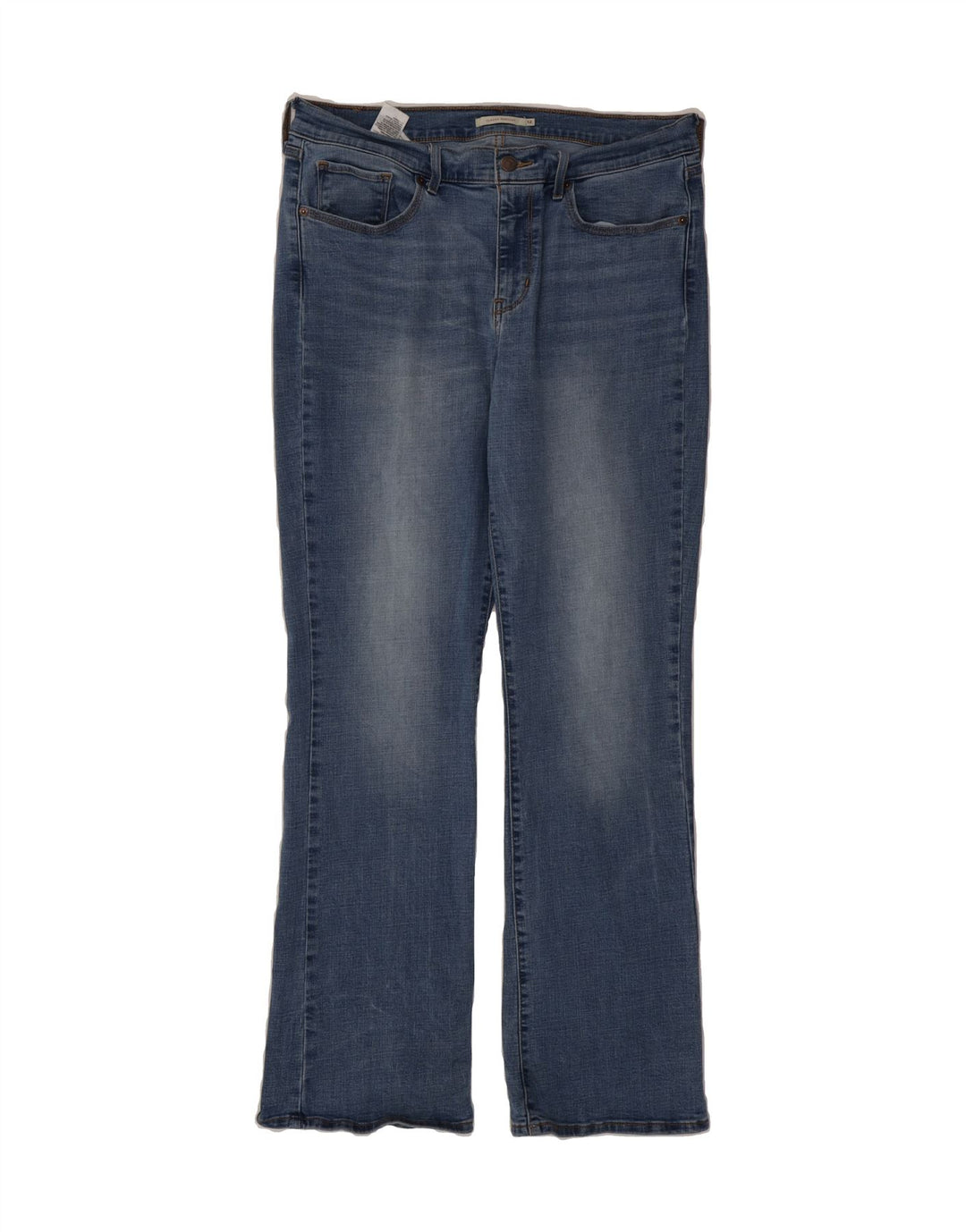 LEVI'S Womens Classic Bootcut Jeans US 12 Large W31 L32 Blue Cotton Vintage Levi's and Second-Hand Levi's from Messina Hembry 