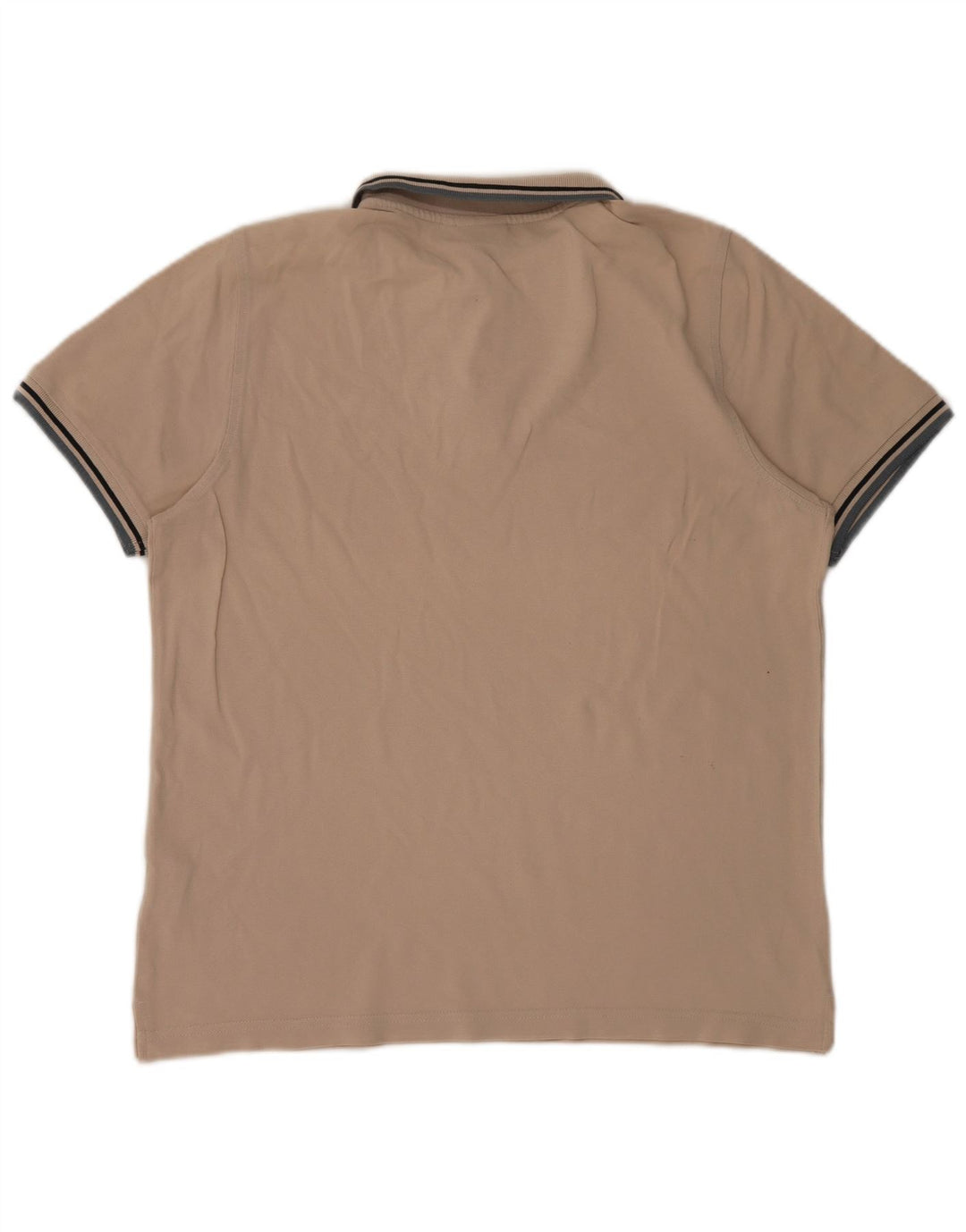 Polo Lotto Hombre Grande Beige Algodón