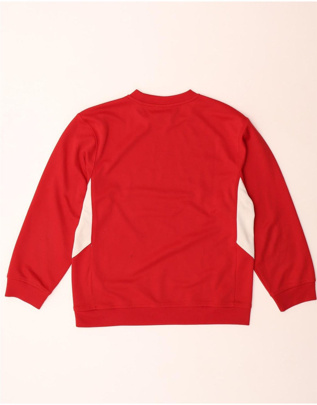 NIKE Sudadera Jumper para niños 12-13 años Grande Rojo Colorblock Poliéster