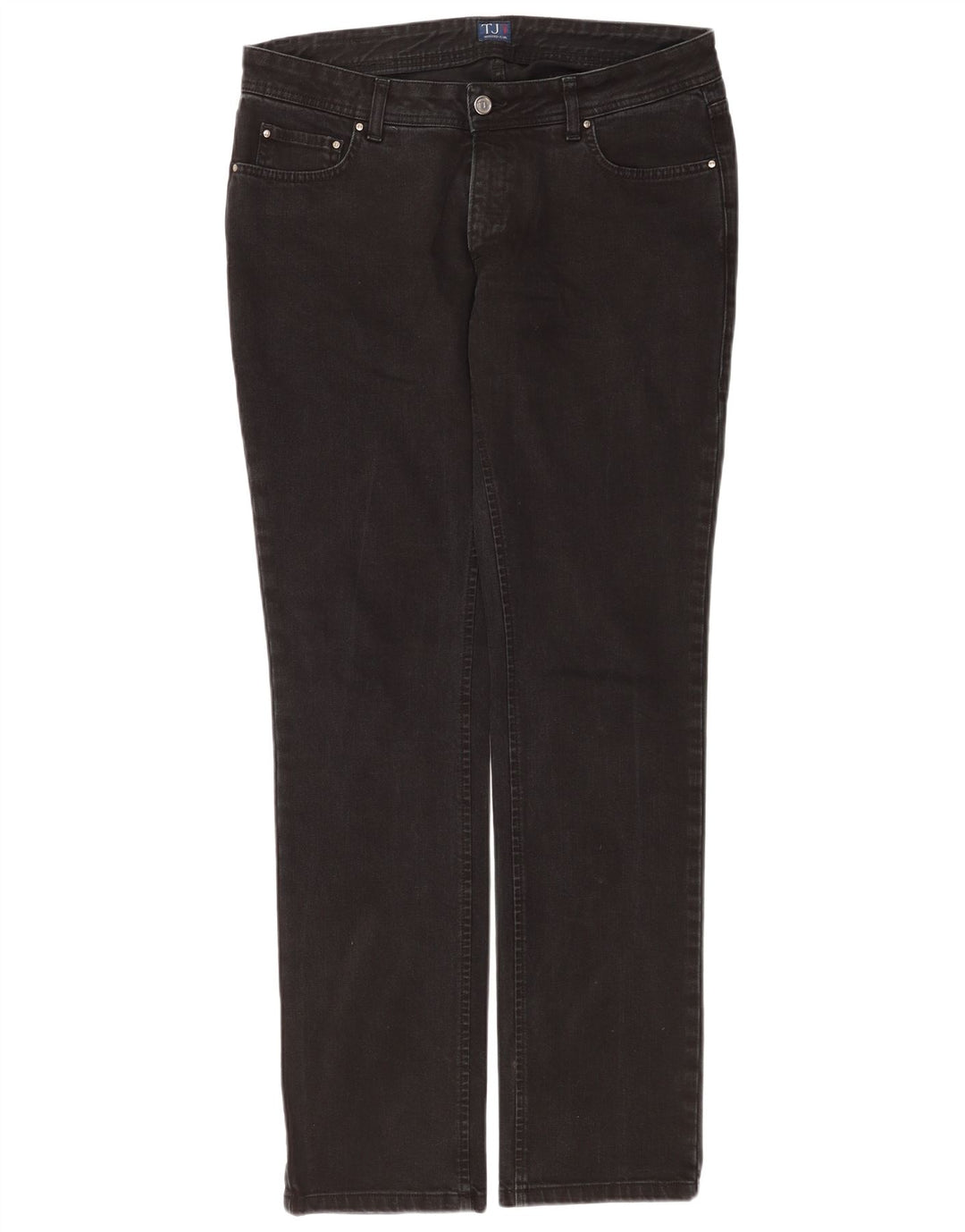 Vaqueros Trussardi Mujer Slim W31 L33 Negro Algodón