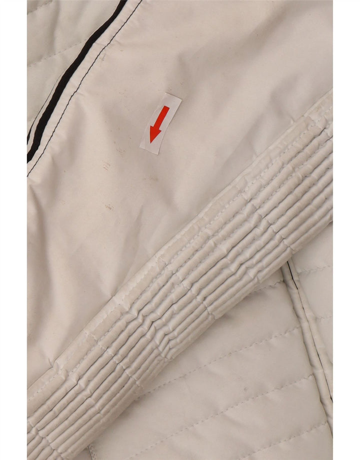 Chaqueta cortavientos con capucha Colmar Mujer IT 44 Medium White Sports