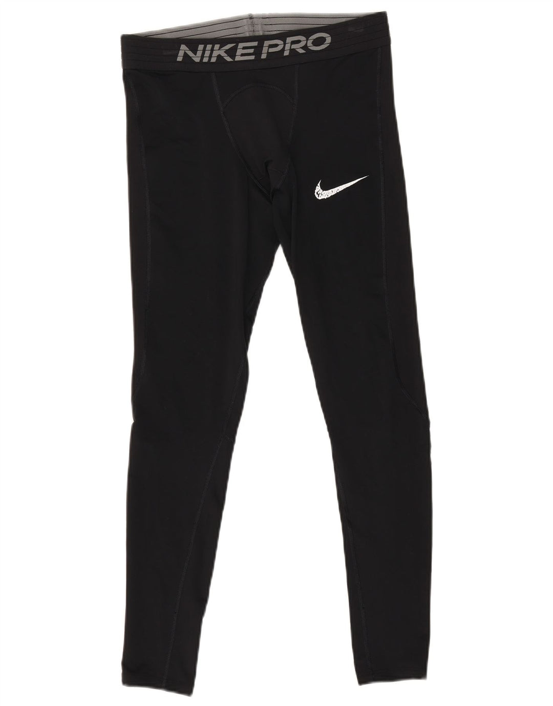 Nike Leggings ajustados con estampado gráfico para hombre Poliéster negro mediano