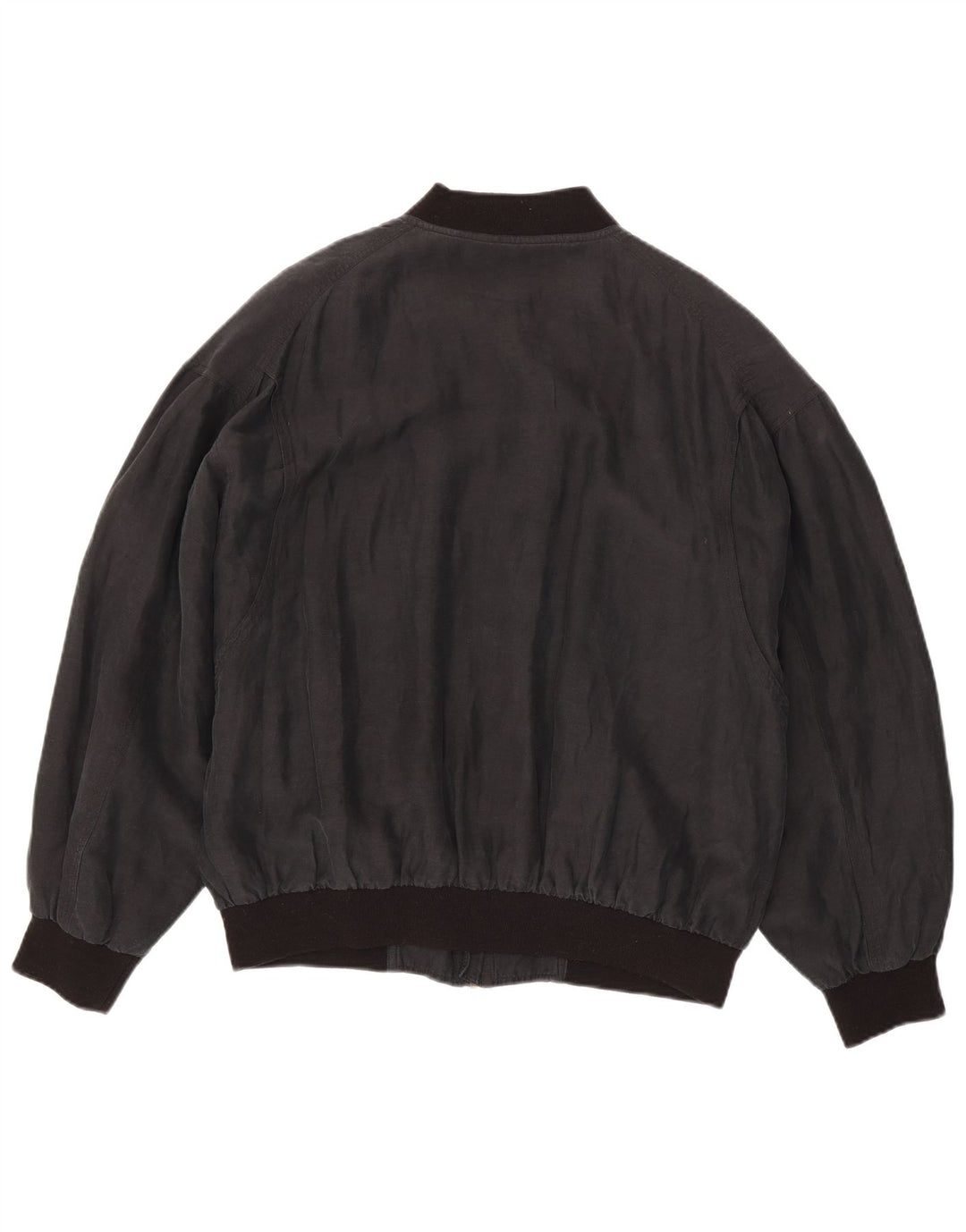 Camel Active Chaqueta Bomber para Hombre IT 50 Grande Seda Gris