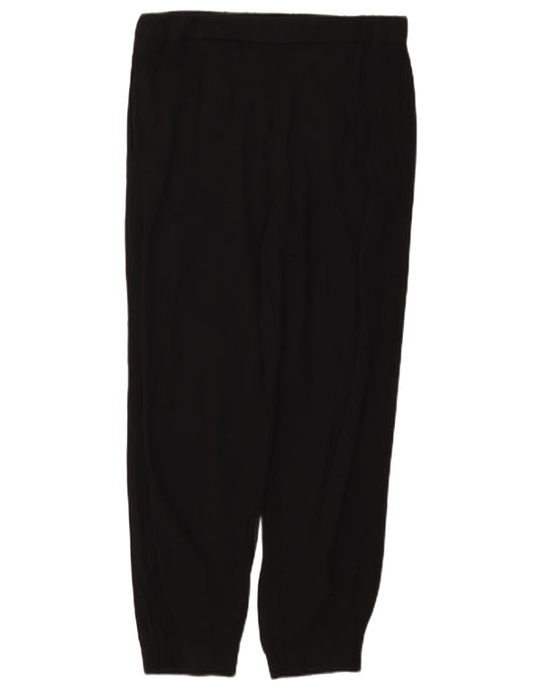 Cos Joggers para mujer pantalones cortos EU 38 Medium W30 L26 Viscosa negra
