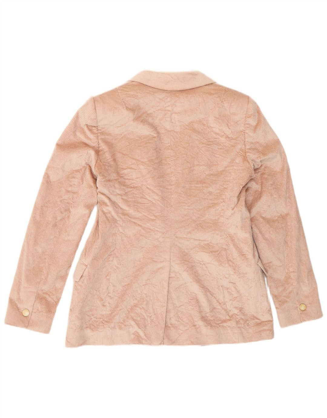 Chaqueta tipo blazer de pana con 1 botón para mujer Reiss UK 42 Algodón rosa medio