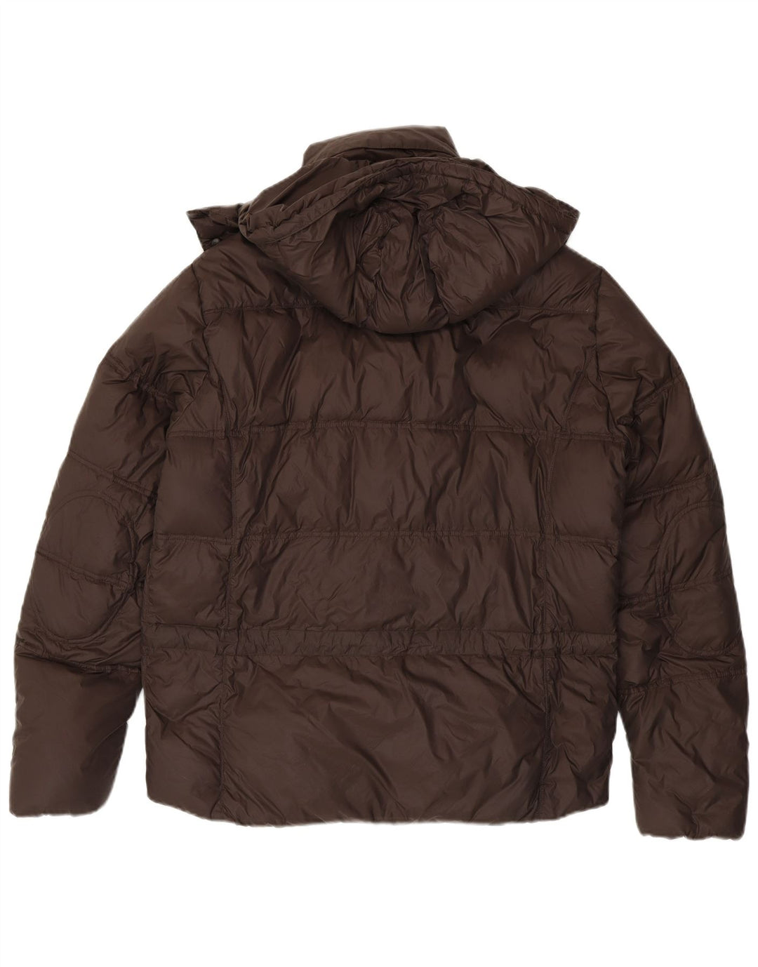 Brema Chaqueta acolchada con capucha para hombre IT 52 XL Nylon marrón