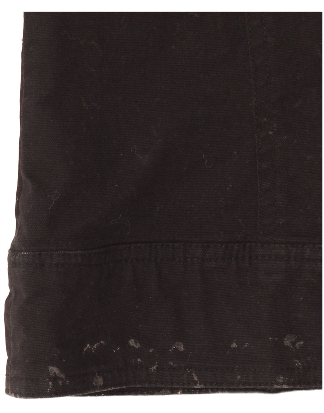 Modana Pantalones cargo para mujer UK 10 Small Algodón negro