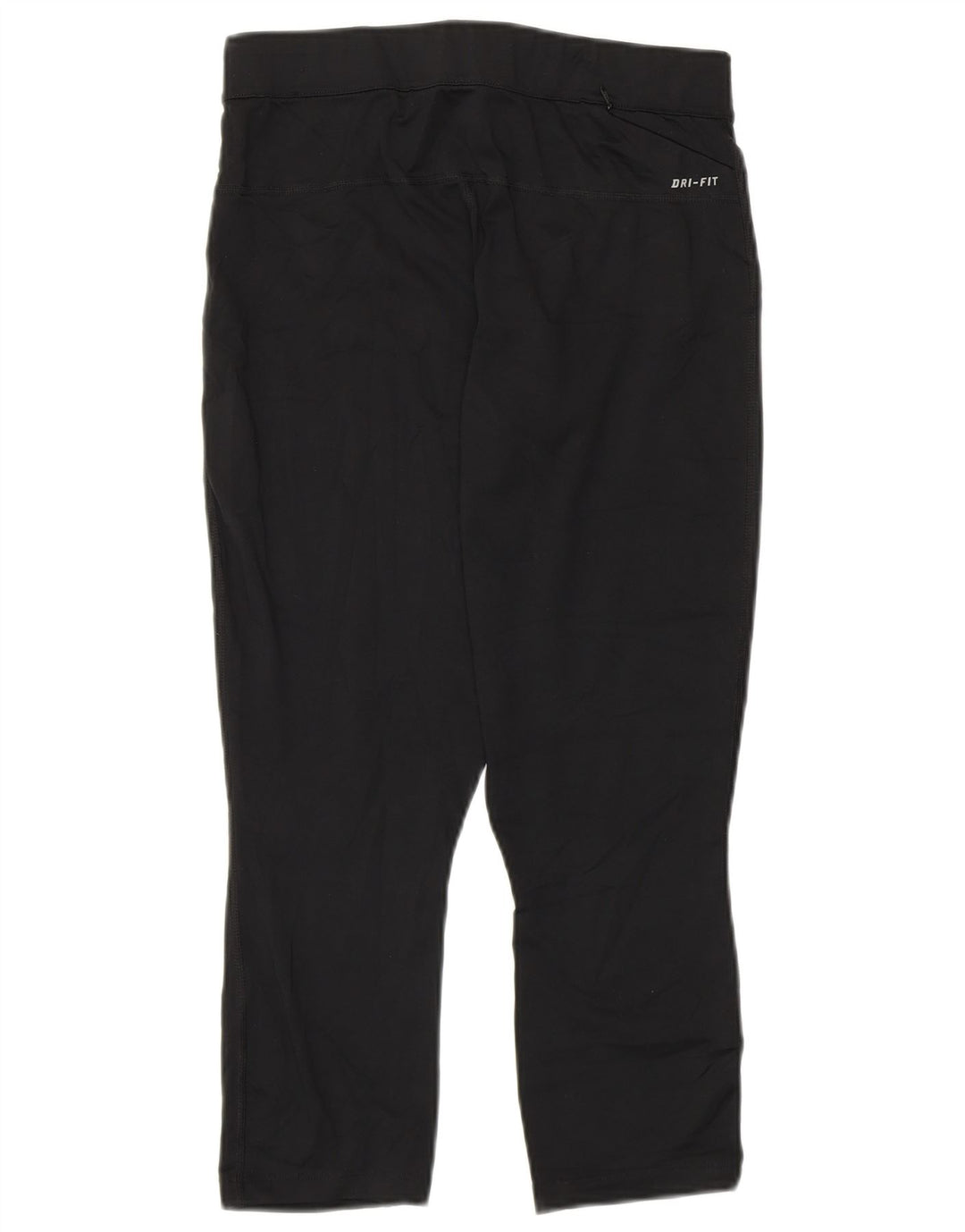 Nike Leggings cortos Dri Fit para mujer UK 12 Mediano Negro Poliéster