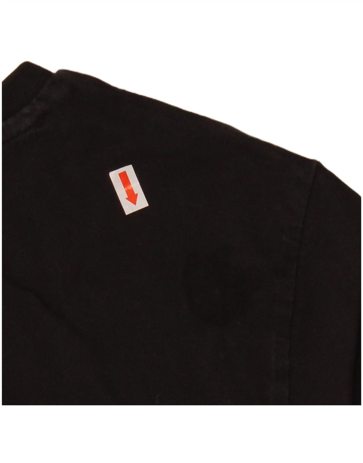 Camiseta PUMA para hombre Top Medium Black Cotton