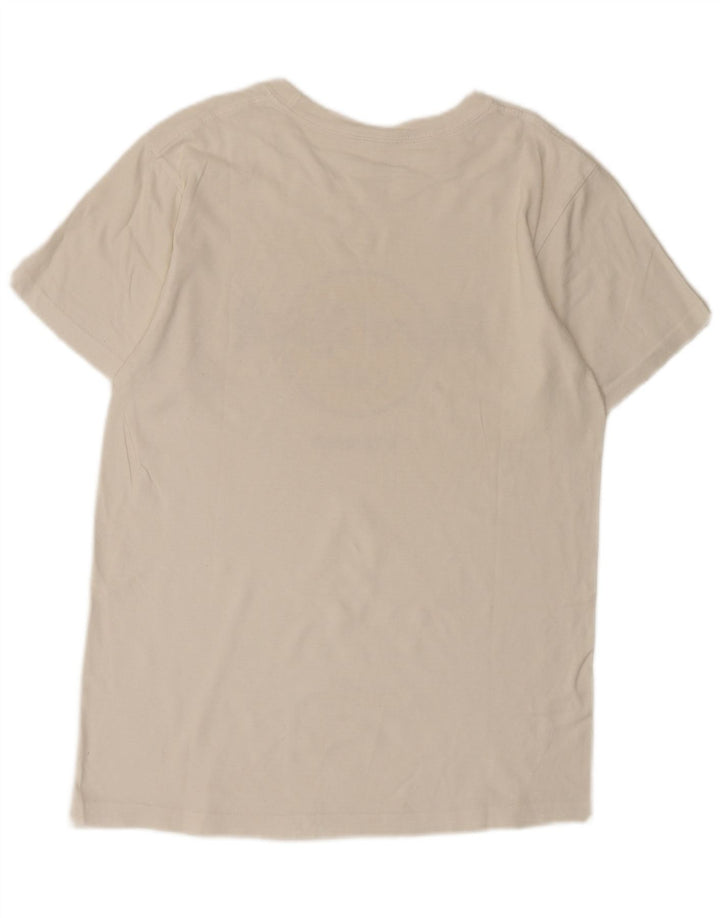 Camiseta Hard Rock Cafe Viena para hombre con gráfico, talla mediana, blanca
