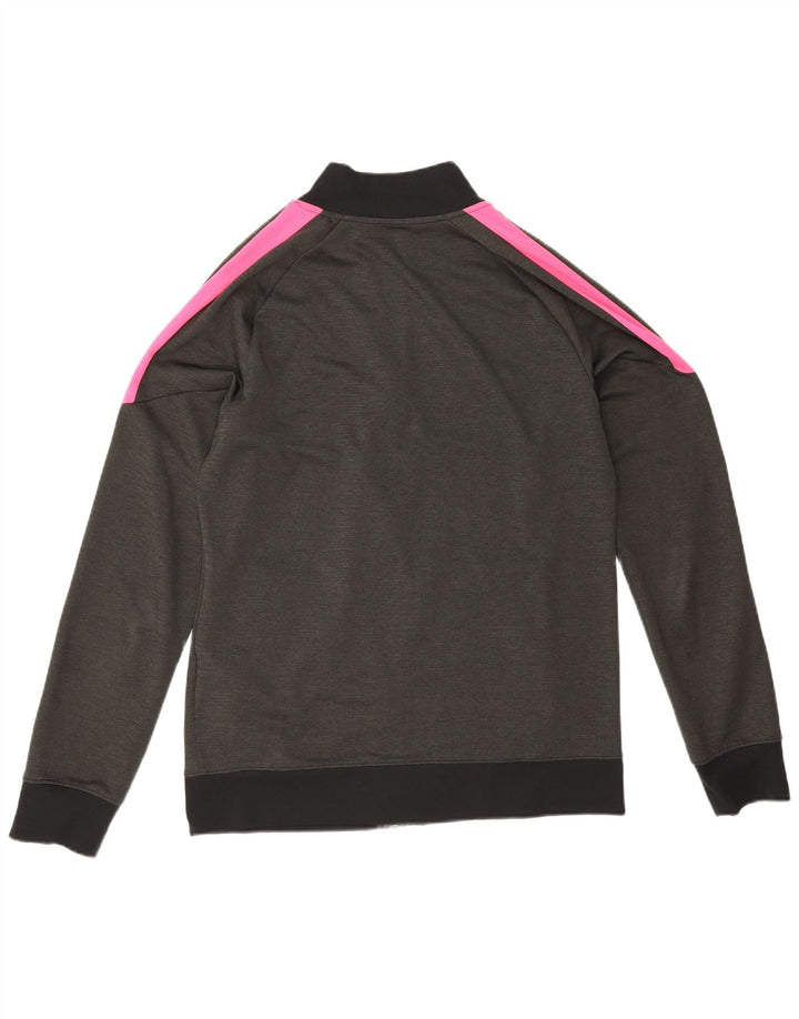 Chaqueta superior de chándal Nike Dri Fit para hombre Poliéster color block gris medio