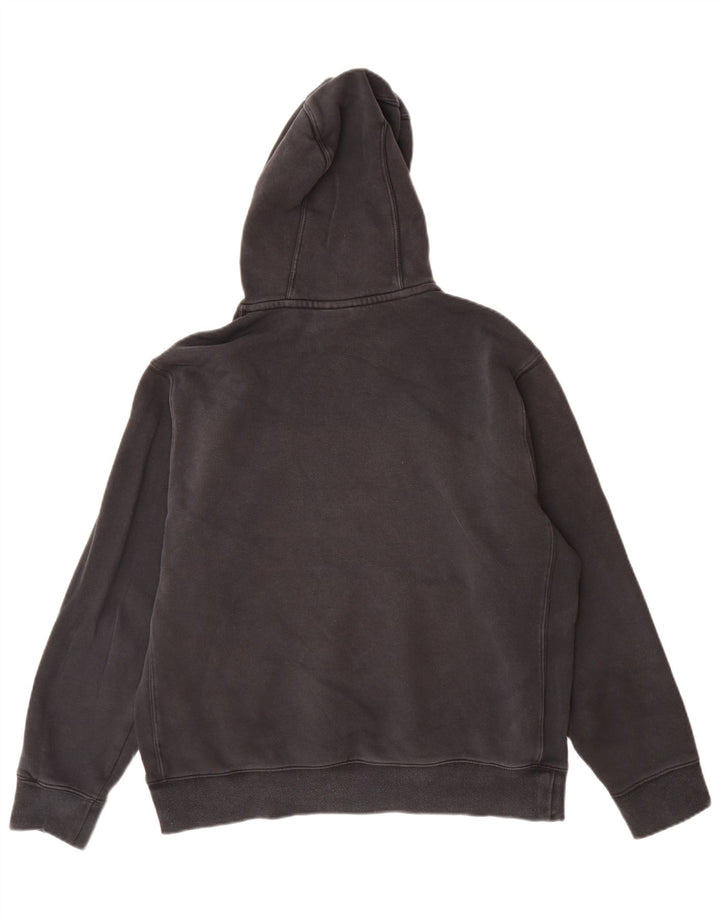 Nike - Sudadera con capucha para hombre (algodón negro mediano)