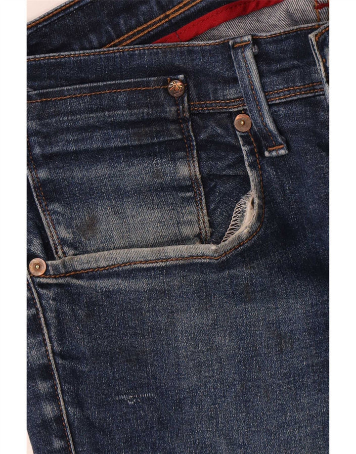 Vaqueros ajustados para hombre Penguin W32 L32 Algodón azul
