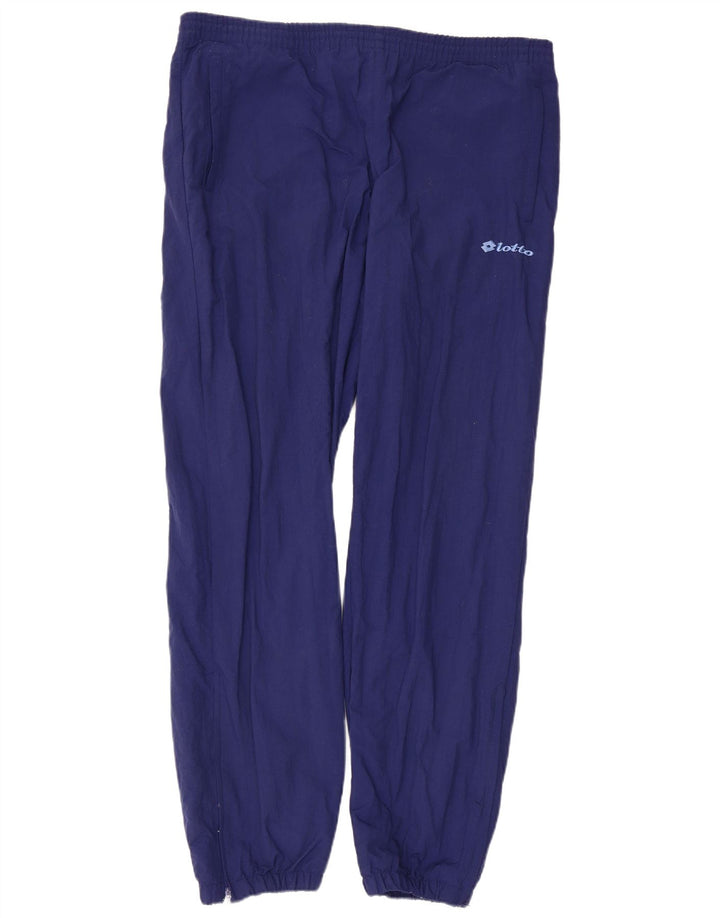 LOTTO Pantalón Chándal Hombre Joggers XL Azul Marino Nylon