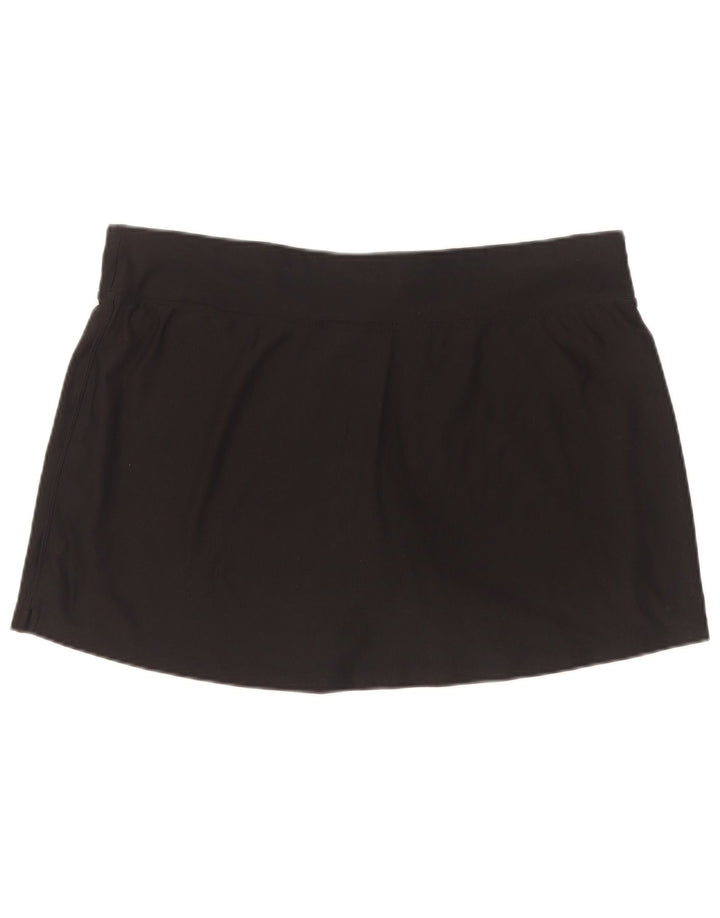 Nike Mujer Dri Fit Skort UK 40 Grande Poliéster Negro