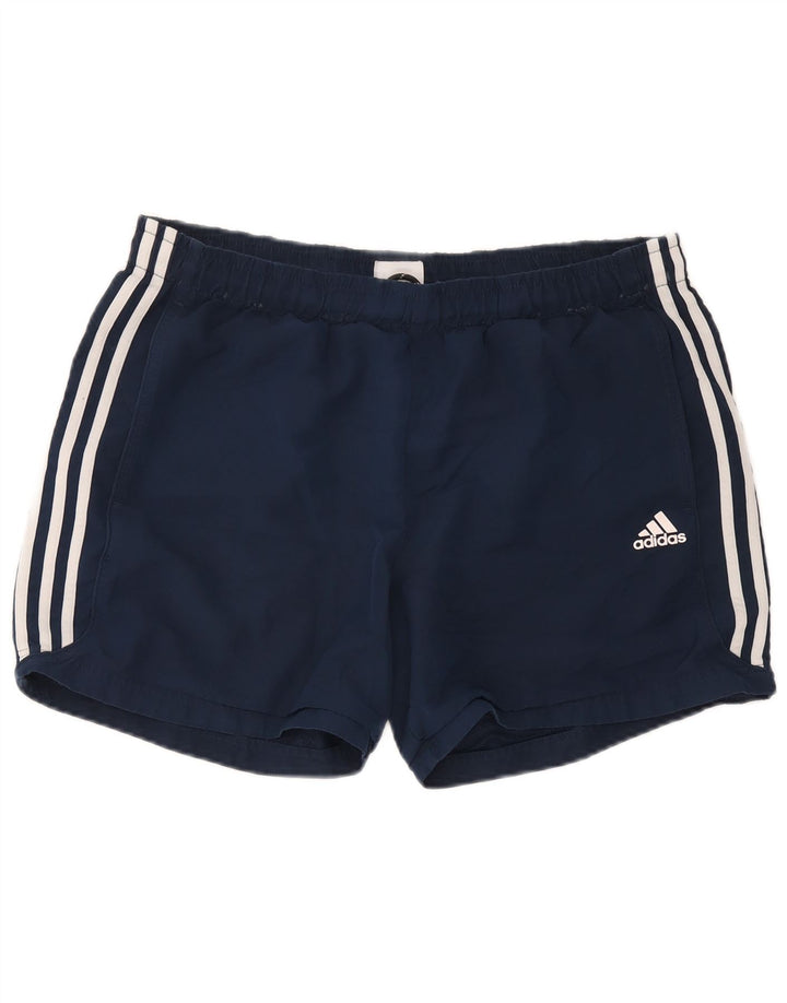 Adidas Mens Climalite Sport Shorts Grande Azul Marino Poliéster