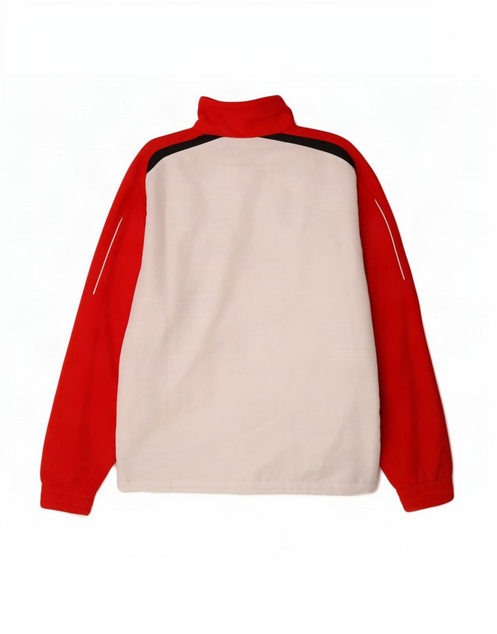 Lotto Chaqueta de Chándal para Hombre UK 38/40 Medium Blanco Colorblock Poliéster