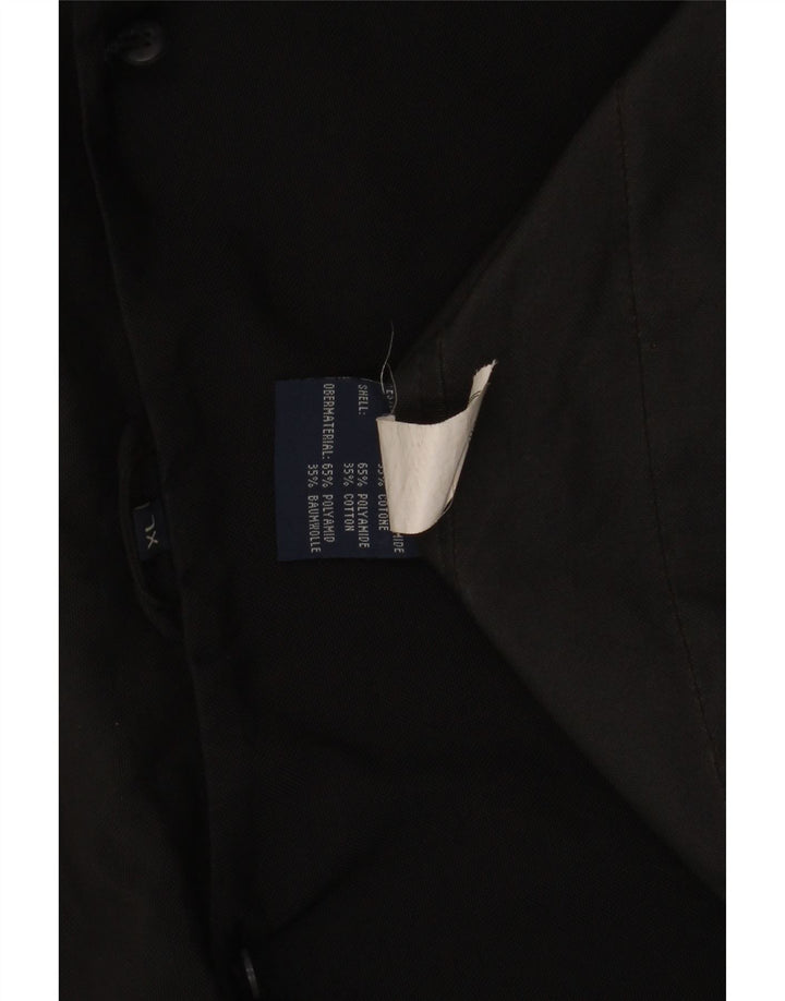 DECATHLON Chaqueta utilitaria para hombre ES 42 XL Poliamida negra