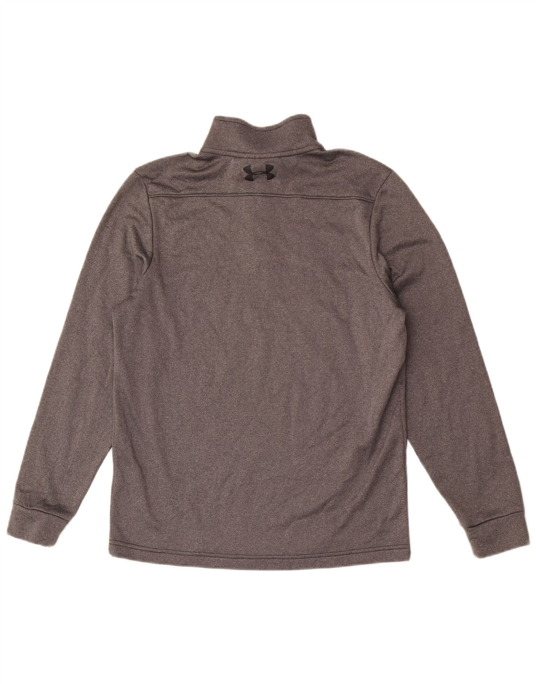Under Armour Hombre Cold Gear Zip Neck Jersey Chándal Top Pequeño Gris