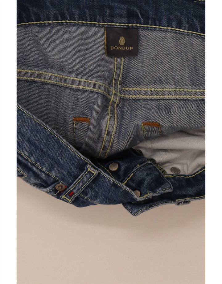 Vaqueros Slim Mujer Dondup W33 L32 Azul Algodón