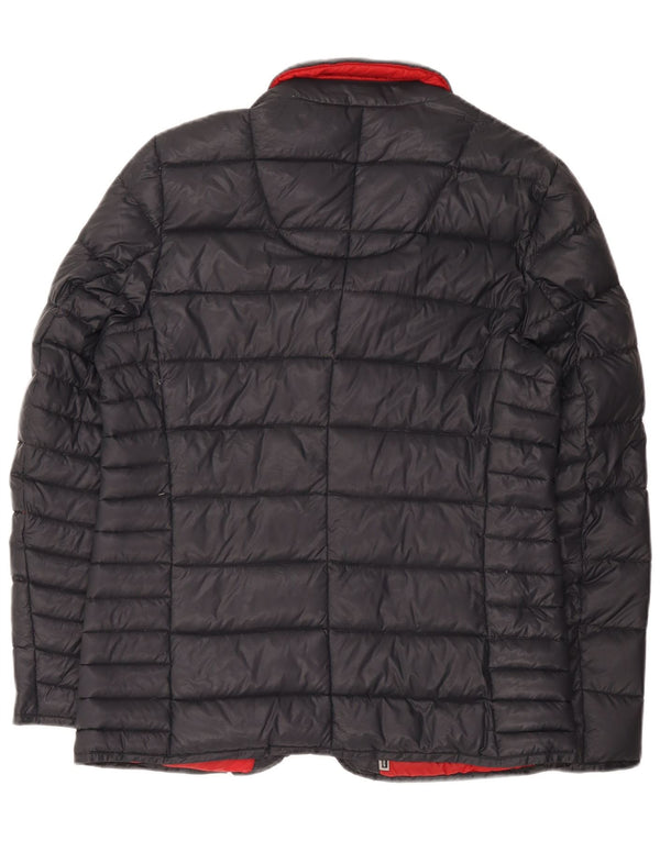 Pierre Cardin Chaqueta acolchada para hombre UK 40 Large Poliamida negra