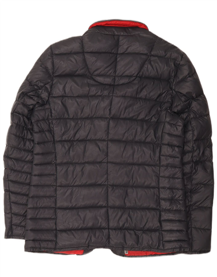 Pierre Cardin Chaqueta acolchada para hombre UK 40 Large Poliamida negra