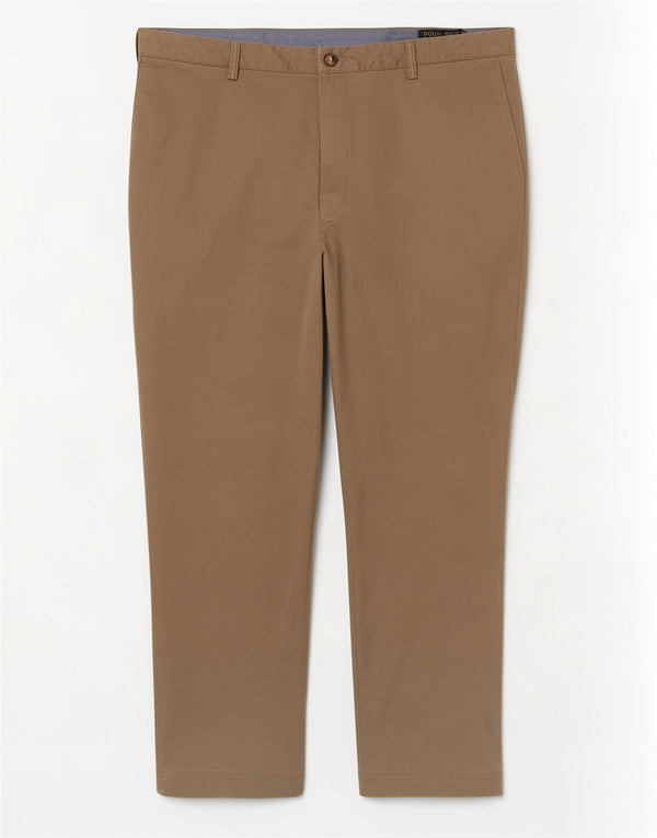 Polo Ralph Lauren Mens Classic Fit Straight Chino Trousers W42 L30 Beige