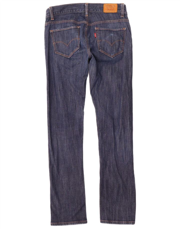 Levi's Jeans rectos inclinados para mujer US 4 Small W27 L30 Algodón azul