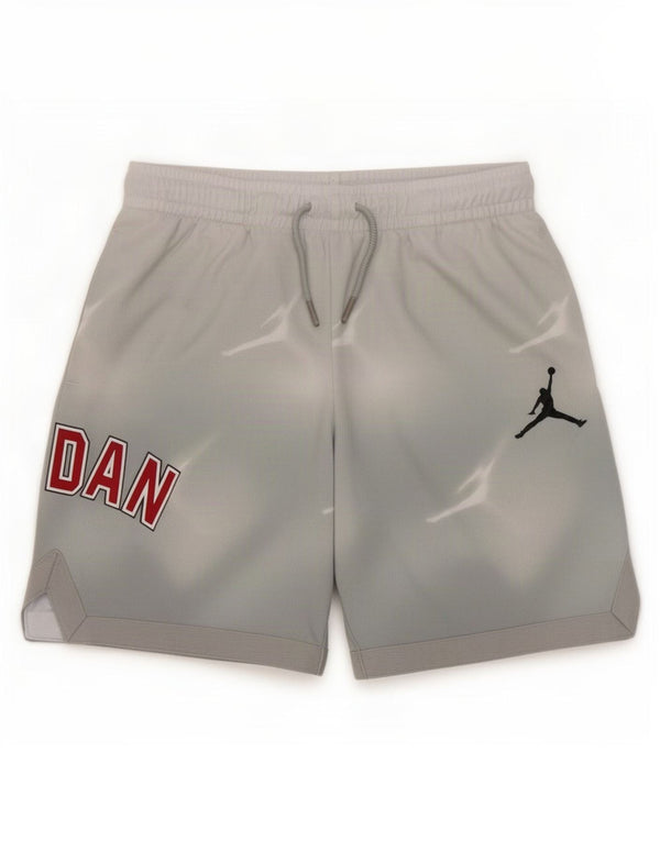 Pantalones cortos deportivos Jordan Graphic para niño 10-11 años Poliéster gris medio