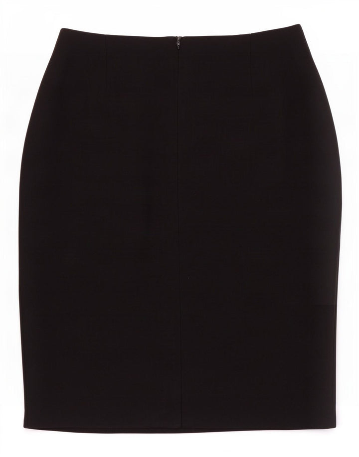 Marks & Spencer Falda lápiz para mujer UK 44 Medium W28 Viscosa negra