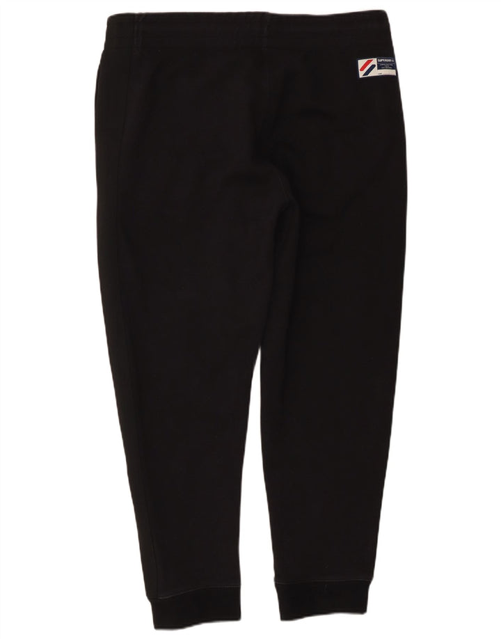 SUPERDRY Hombre Pantalones de chándal Joggers Large Black
