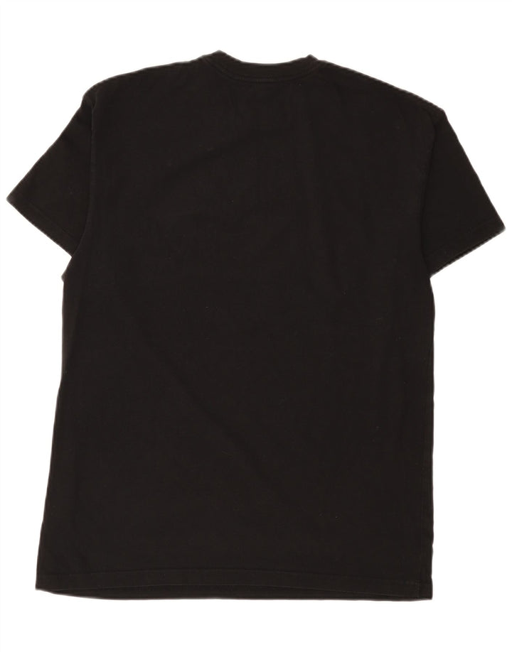VANS Mens Graphic T-Shirt Top Small Black Cotton
