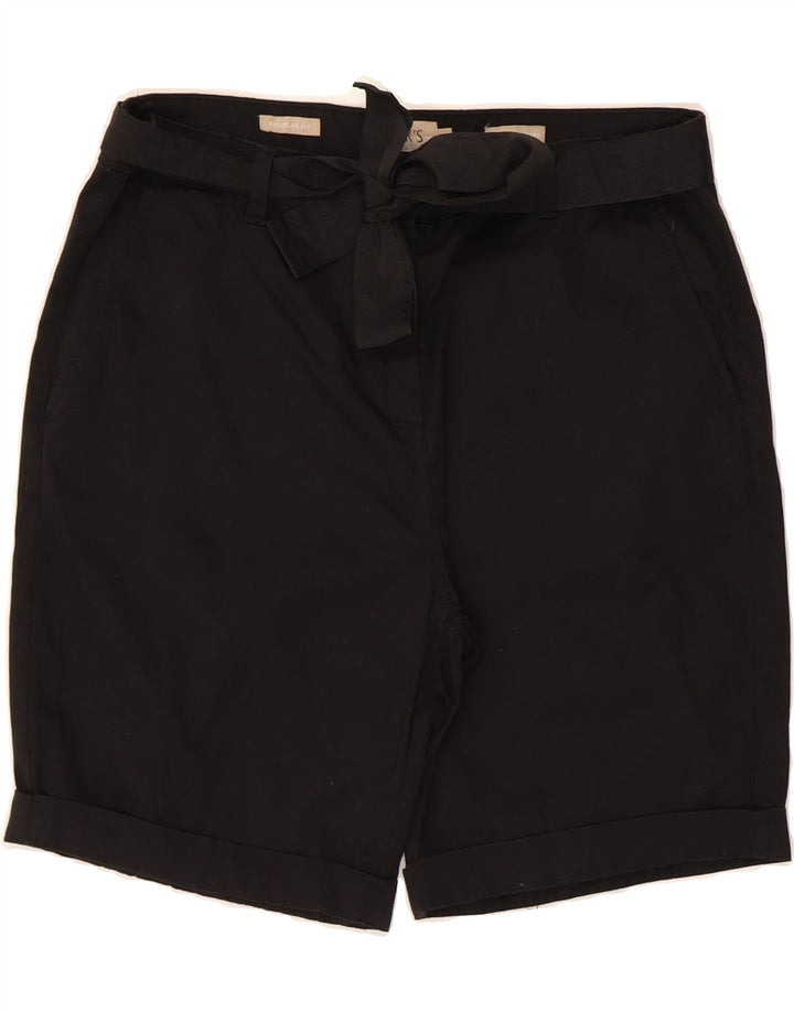 DOCKERS Womens Regular Fit Chino Shorts IT 46 Large W32 Black Cotton Vintage Dockers and Second-Hand Dockers from Messina Hembry 