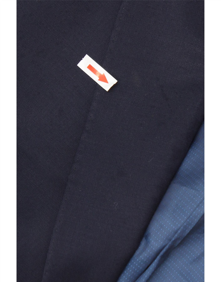 Marks & Spencer Chaqueta tipo blazer de corte regular con 2 botones para hombre UK 44 XL Azul marino